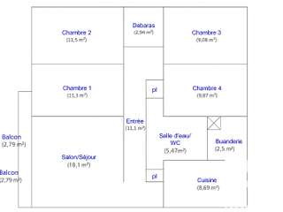 Vente appartement 5 pièces Vente appartement 5 pièces