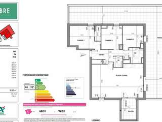 Vente appartement 4 pièces Vente appartement 4 pièces
