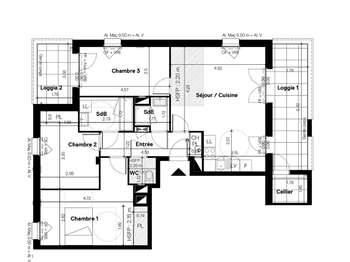 Vente appartement 4 pièces Vente appartement 4 pièces