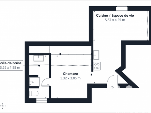 Vente appartement 2 pièces