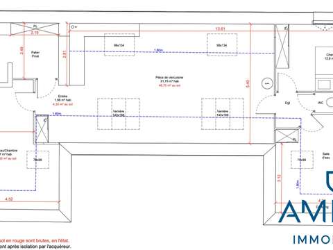 Vente appartement 3 pièces