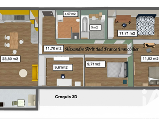 Vente appartement 5 pièces Vente appartement 5 pièces