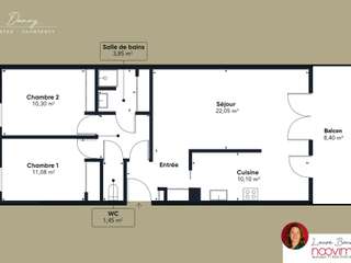 Vente appartement 3 pièces