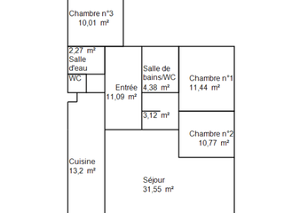 Vente appartement 4 pièces