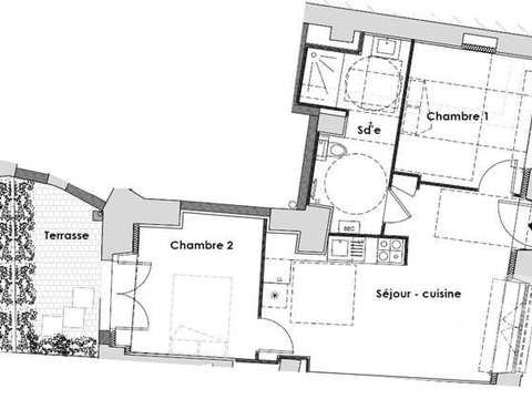 Vente appartement 3 pièces