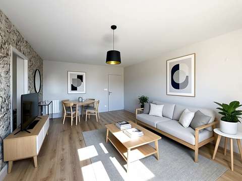Vente appartement 3 pièces Nantes 44