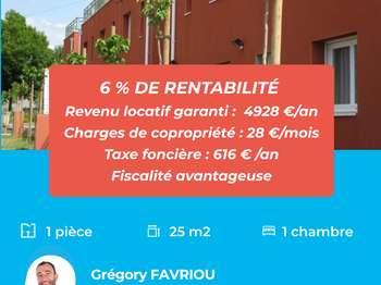 Vente appartement 1 pièce Nantes 44