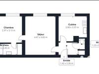 Vente appartement 2 pièces