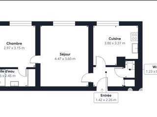 Vente appartement 2 pièces Vente appartement 2 pièces