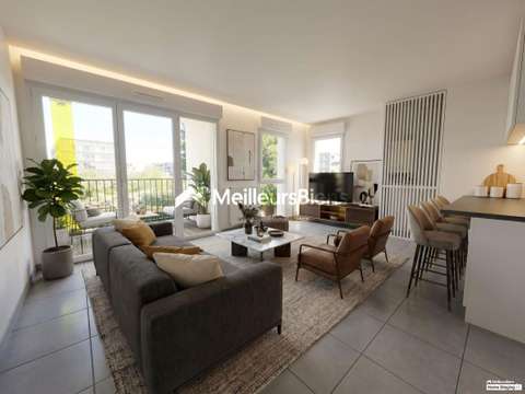 Vente appartement 3 pièces Nantes 44