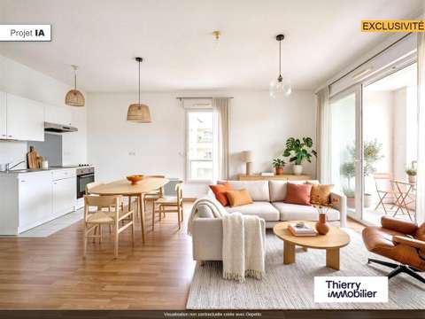 Vente appartement 3 pièces