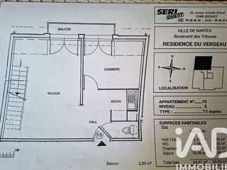 Vente appartement 3 pièces