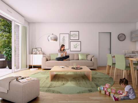Vente appartement 3 pièces Nantes 44