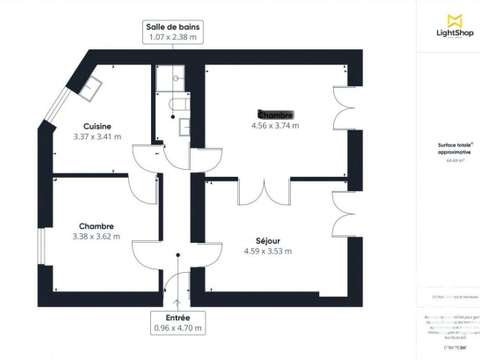 Vente appartement 3 pièces Vente appartement 3 pièces