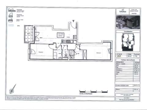Vente appartement 3 pièces Nantes 44