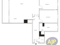 Vente appartement 3 pièces