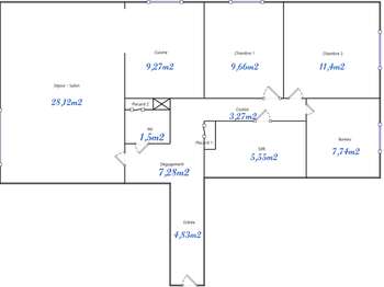 Vente appartement 4 pièces