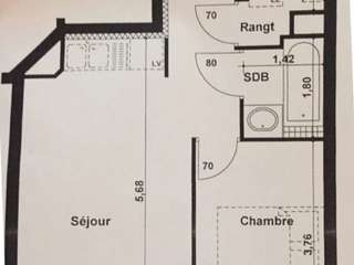 Vente appartement 2 pièces