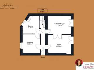 Vente appartement 3 pièces