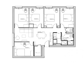 Vente appartement 6 pièces