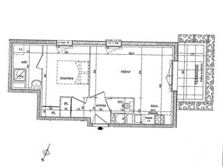Vente appartement 2 pièces Vente appartement 2 pièces