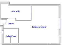 Vente appartement 1 pièce