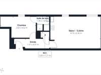 Vente appartement 2 pièces Vente appartement 2 pièces