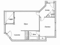 Vente appartement 2 pièces