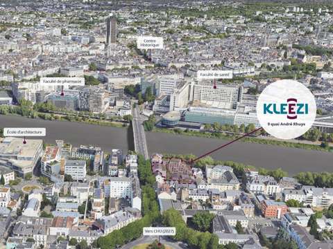 Vente appartement 1 pièce Nantes 44