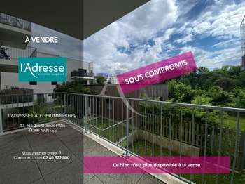 Vente Appartement 3 piècesNantes Beaujoire - Saint-Joseph