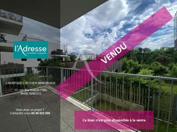 Vente Appartement 3 piècesNantes Beaujoire - Saint-Joseph