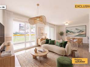 Vente Appartement 3 piècesNantes Beaujoire - Saint-Joseph