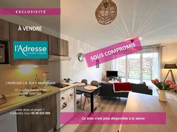 Vente appartement 2 pièces Nantes Beaujoire - Saint-Joseph 44