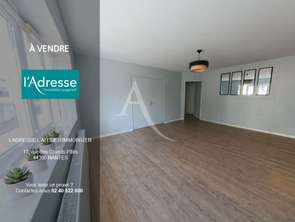 Vente Appartement 3 piècesNantes Beaujoire - Saint-Joseph