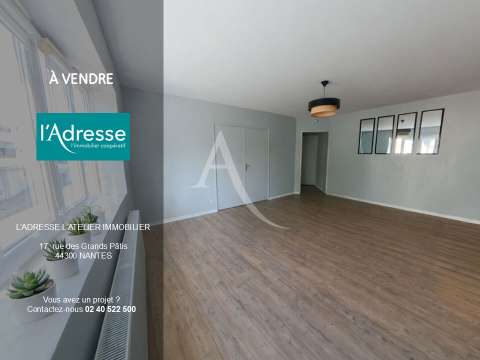 Vente appartement 3 pièces Nantes Beaujoire - Saint-Joseph 44