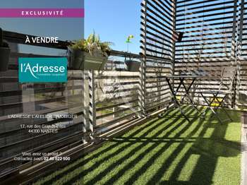 Vente appartement 3 pièces Nantes Beaujoire - Saint-Joseph 44