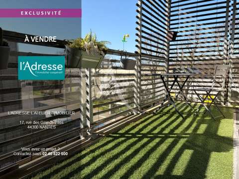 Vente appartement 3 pièces Nantes Beaujoire - Saint-Joseph 44
