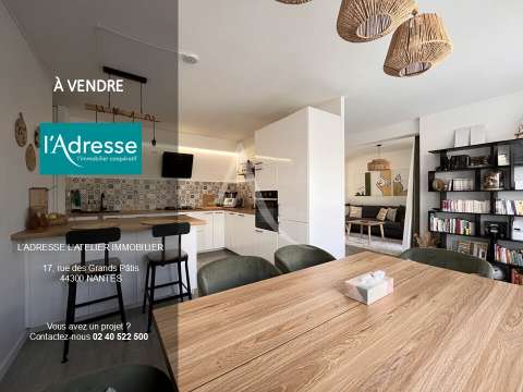 Vente appartement 4 pièces Nantes Beaujoire - Saint-Joseph 44