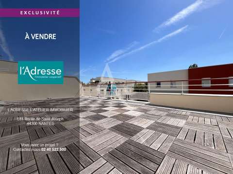 Vente appartement 4 pièces Nantes Beaujoire - Saint-Joseph 44