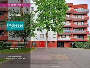 Vente Appartement 3 piècesNantes Beaujoire - Saint-Joseph
