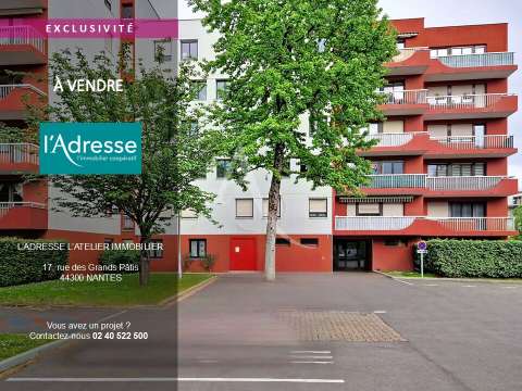 Vente appartement 3 pièces Nantes Beaujoire - Saint-Joseph 44