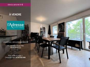Vente appartement 3 pièces Nantes Beaujoire - Saint-Joseph 44