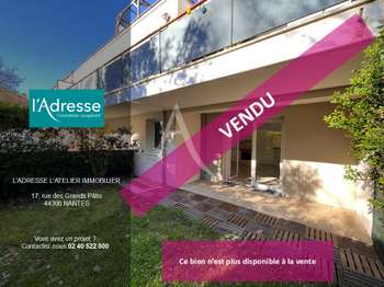 Vente Appartement 3 piècesNantes Beaujoire - Saint-Joseph