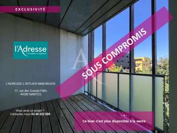 Vente Appartement 2 piècesNantes Beaujoire - Saint-Joseph