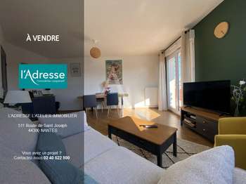 Vente Appartement 4 piècesNantes Beaujoire - Saint-Joseph
