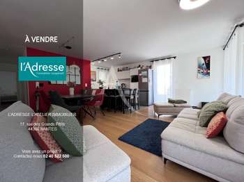 Vente Appartement 4 piècesNantes Beaujoire - Saint-Joseph