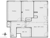 Vente appartement 3 pièces Vente appartement 3 pièces