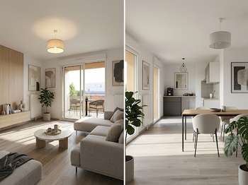 Vente Appartement 3 piècesNantes Beaujoire - Saint-Joseph