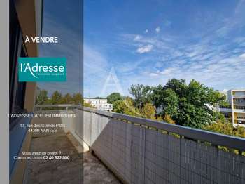 Vente appartement 4 pièces Nantes Beaujoire - Saint-Joseph 44