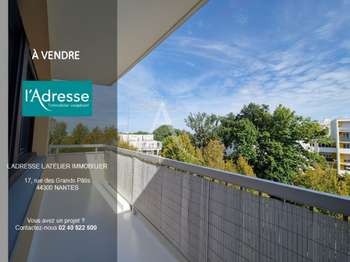 Vente appartement 4 pièces Nantes Beaujoire - Saint-Joseph 44